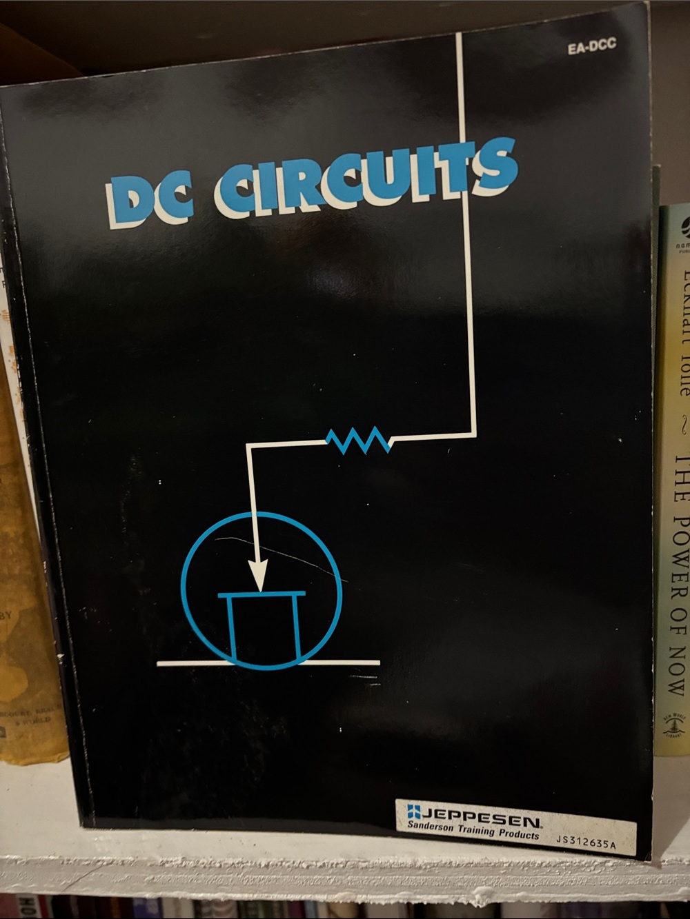 Jeppesen "DC Circuits" Training Manual - Black & Blue Cover